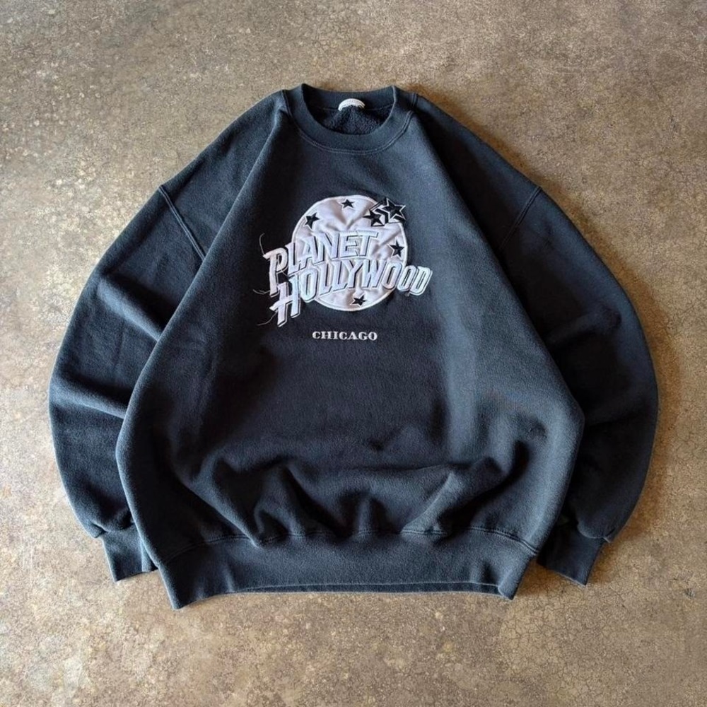 2000s hard‎ rock cafe chicago crewneck